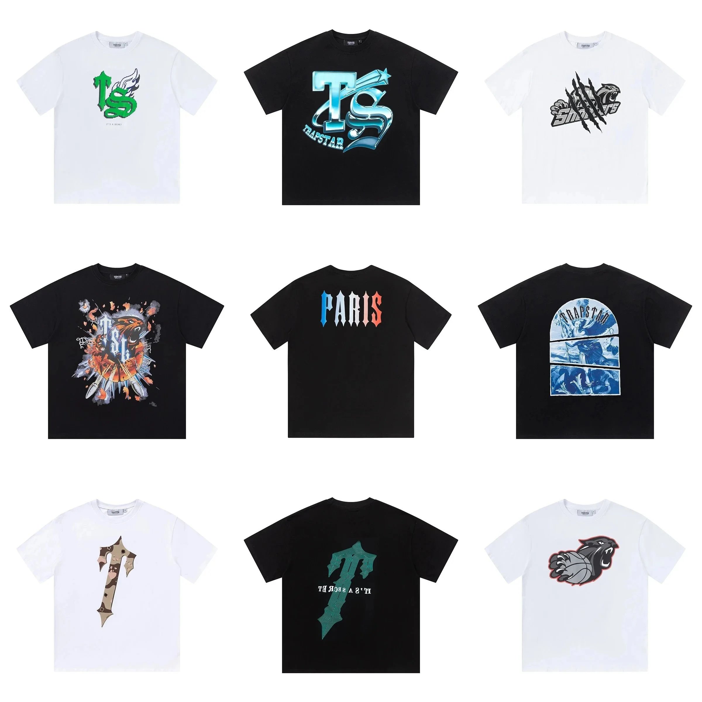 Trapstar T-Shirts Collection - Streetwear Fashion for Men
