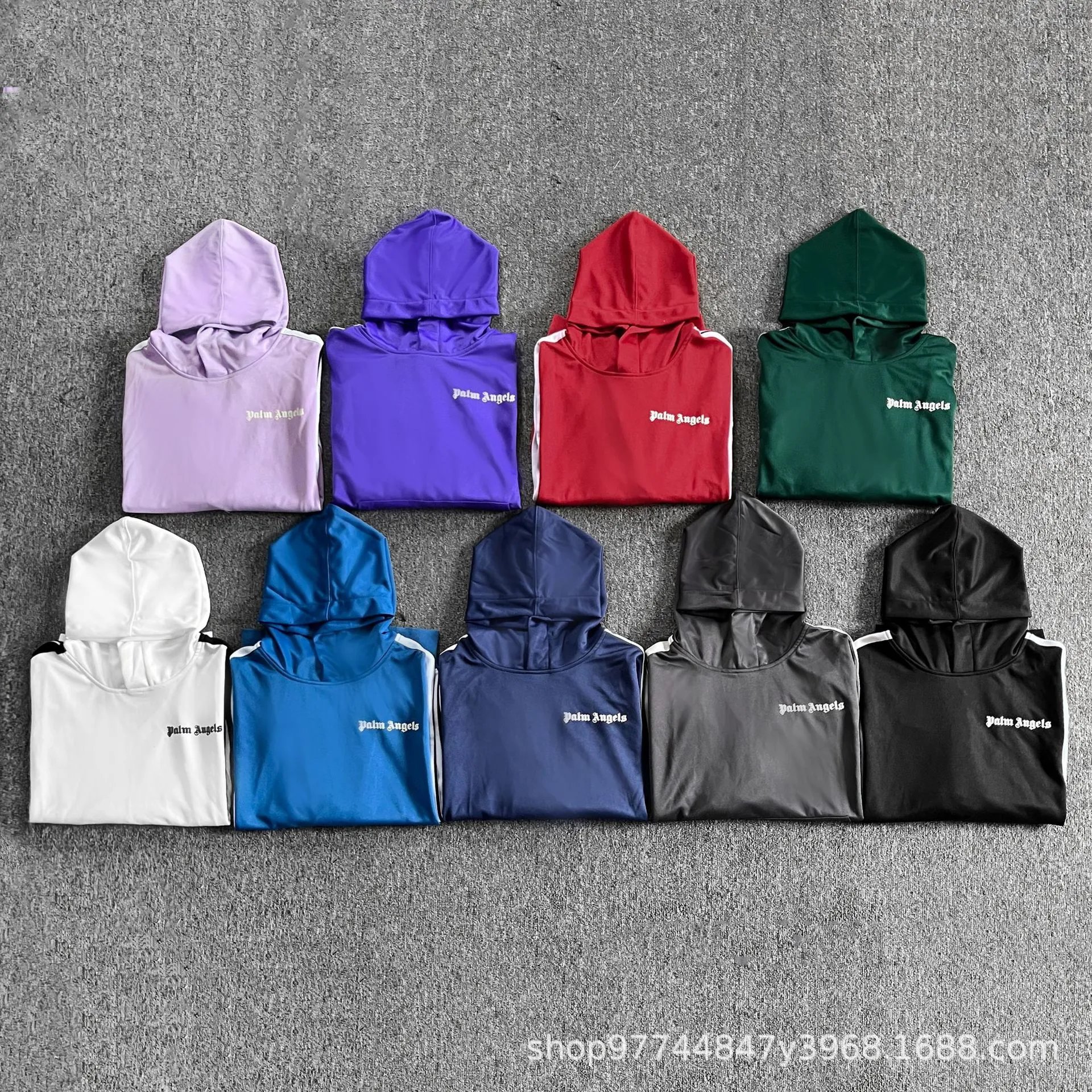 Palm Angels Hoodie Sweatshirt Men Women Fashion Streetwear Logo Print Hooded Sweater