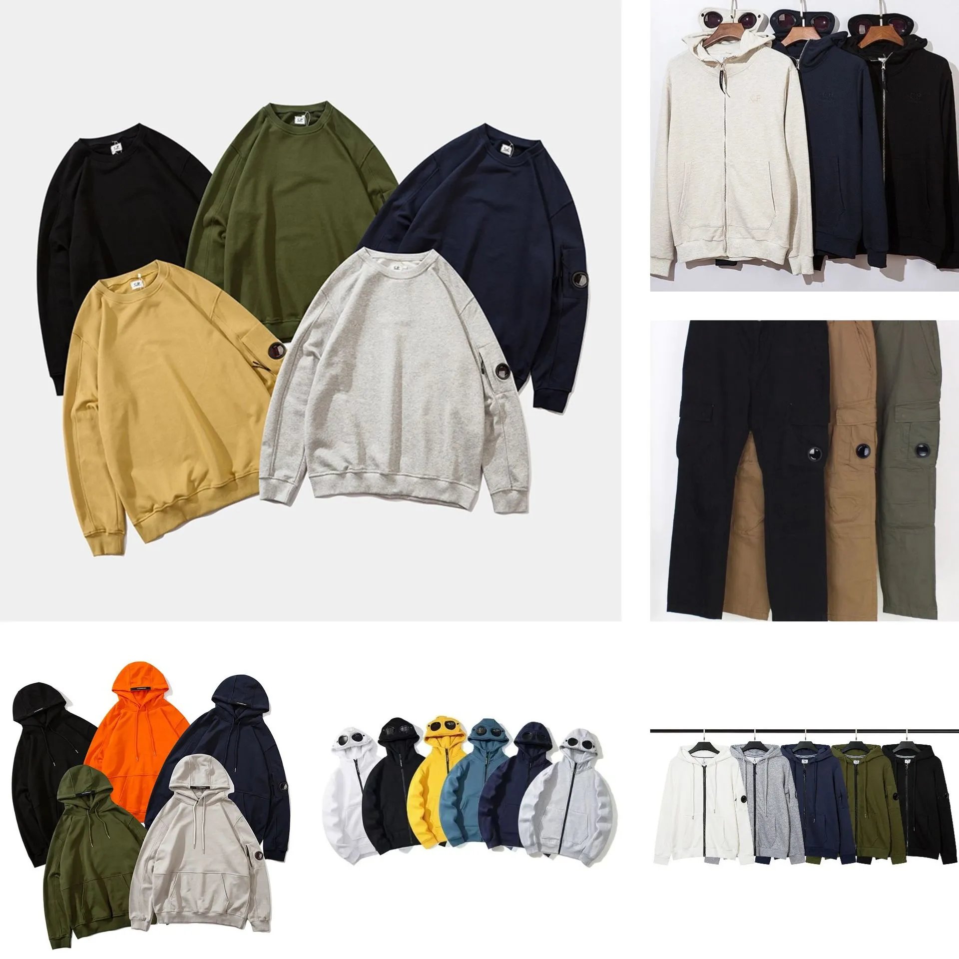 Men's Casual Hoodies Sweatshirts & Cargo Pants Collection