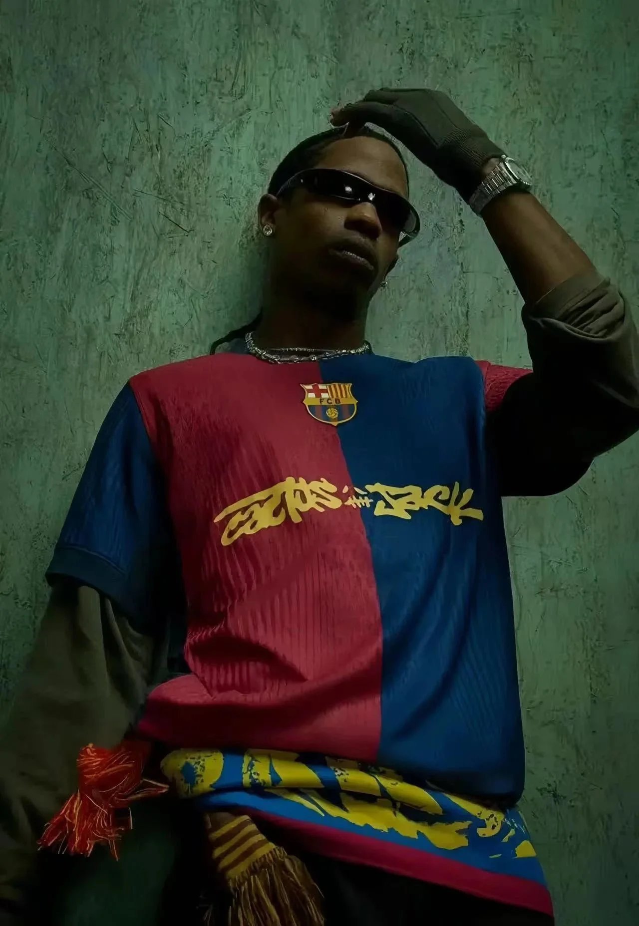 Official FC Barcelona Fan Jersey with Custom Design