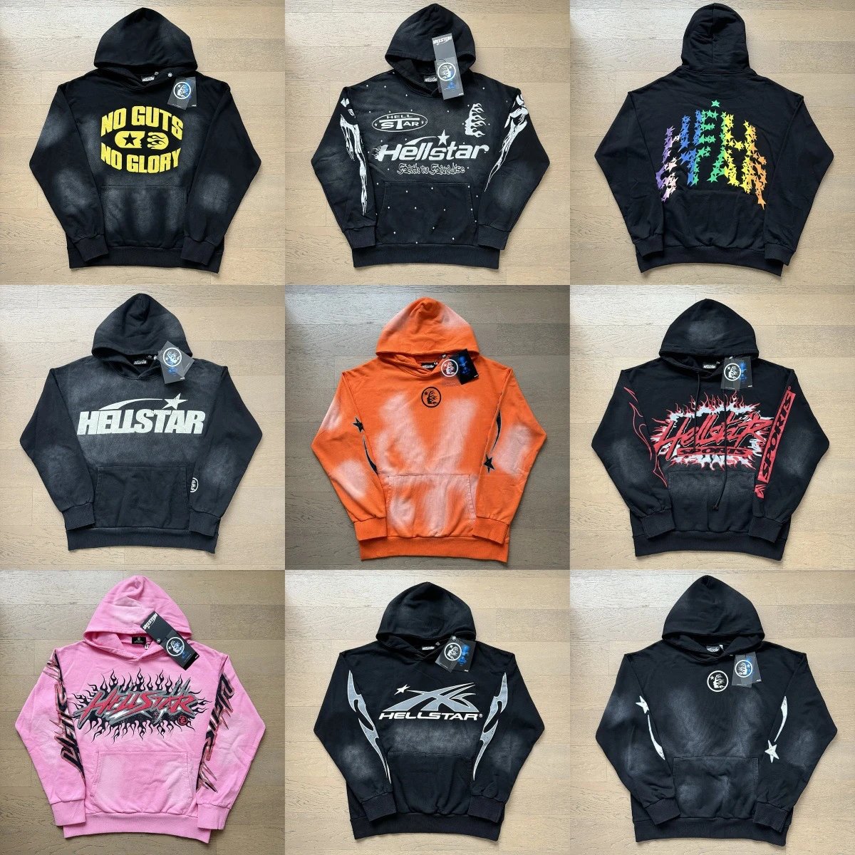 Hellstar Hoodies for Men and Women - Trendy Streetwear Sweatshirts