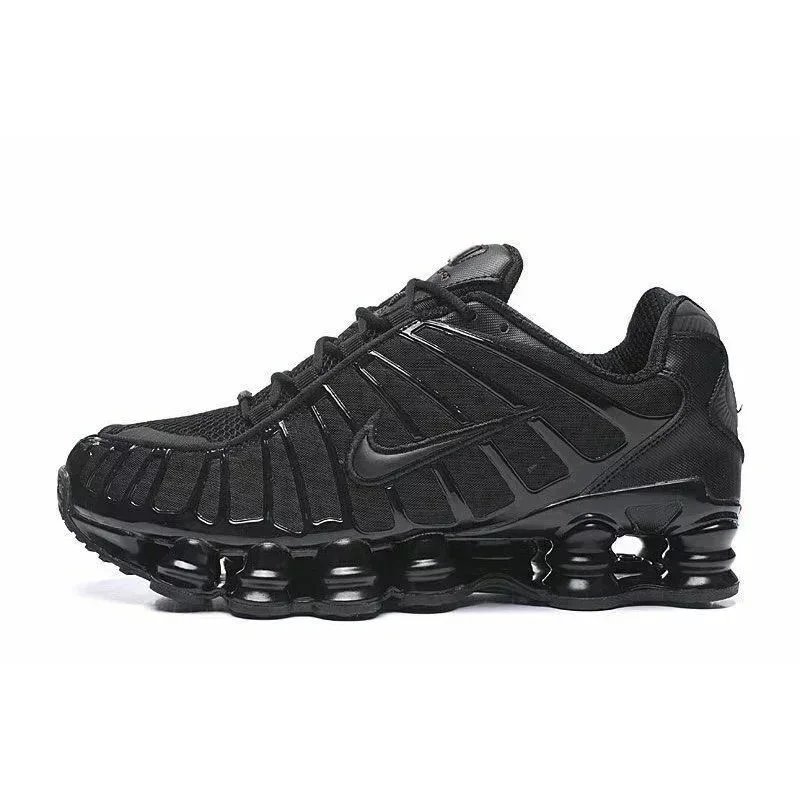 Nike Shox R4 Black Running Shoes for Men and Women