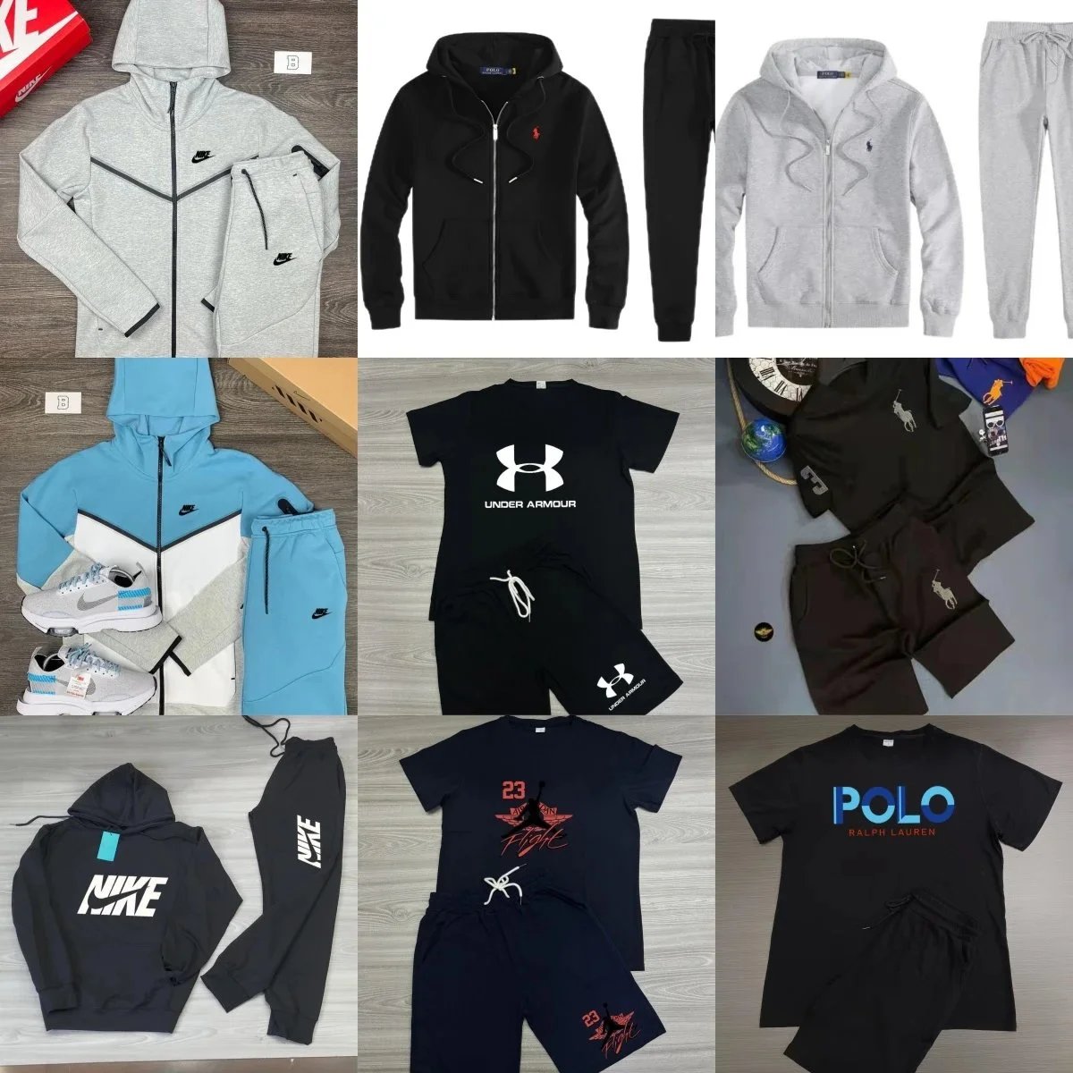 Nike Sportswear Hoodie and Pants Set for Men and Women