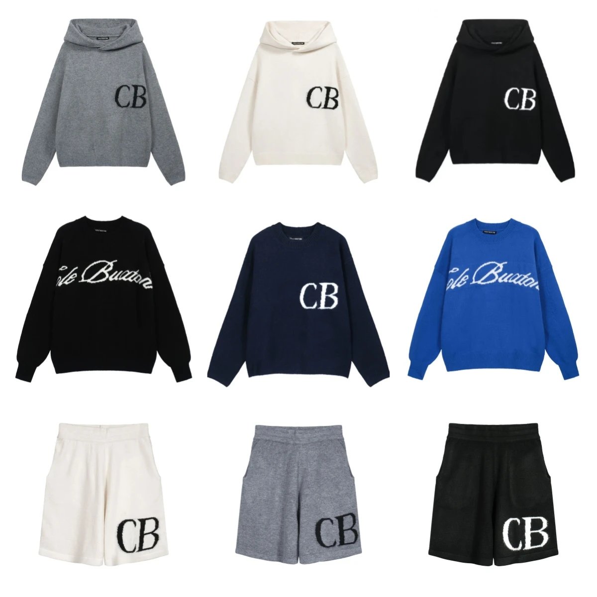 Cole Button Logo Hoodie Sweater & Shorts Set