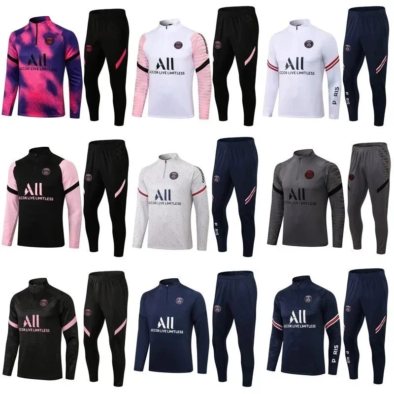PSG Training Suit 2023-2024 Men's Football Tracksuit Set