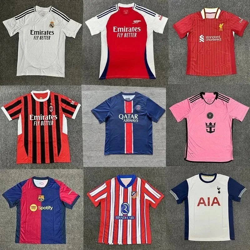 Official Football Club Jerseys for Men and Women