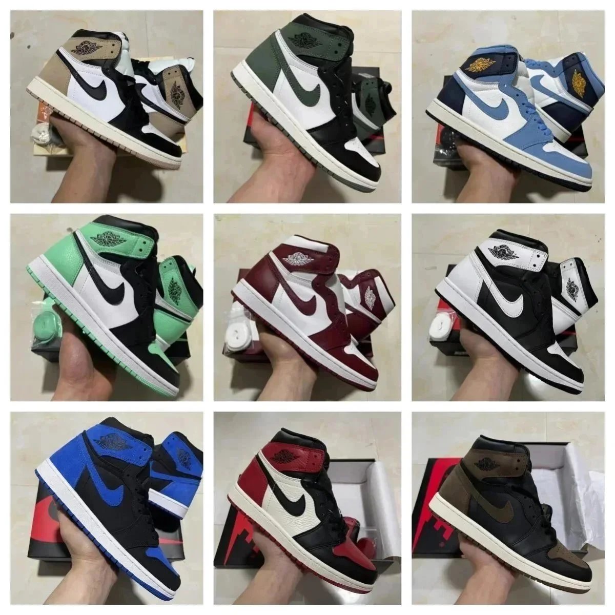 Air Jordan 1 High OG Sneakers Men Women Basketball Shoes