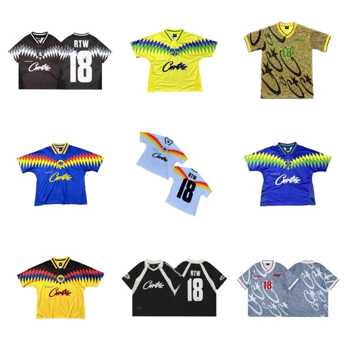 Cortez RTW 18 Retro Football Jersey Collection