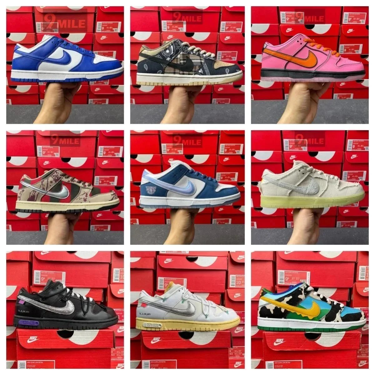 Nike Dunk Low Sneakers Collection - Limited Edition Styles