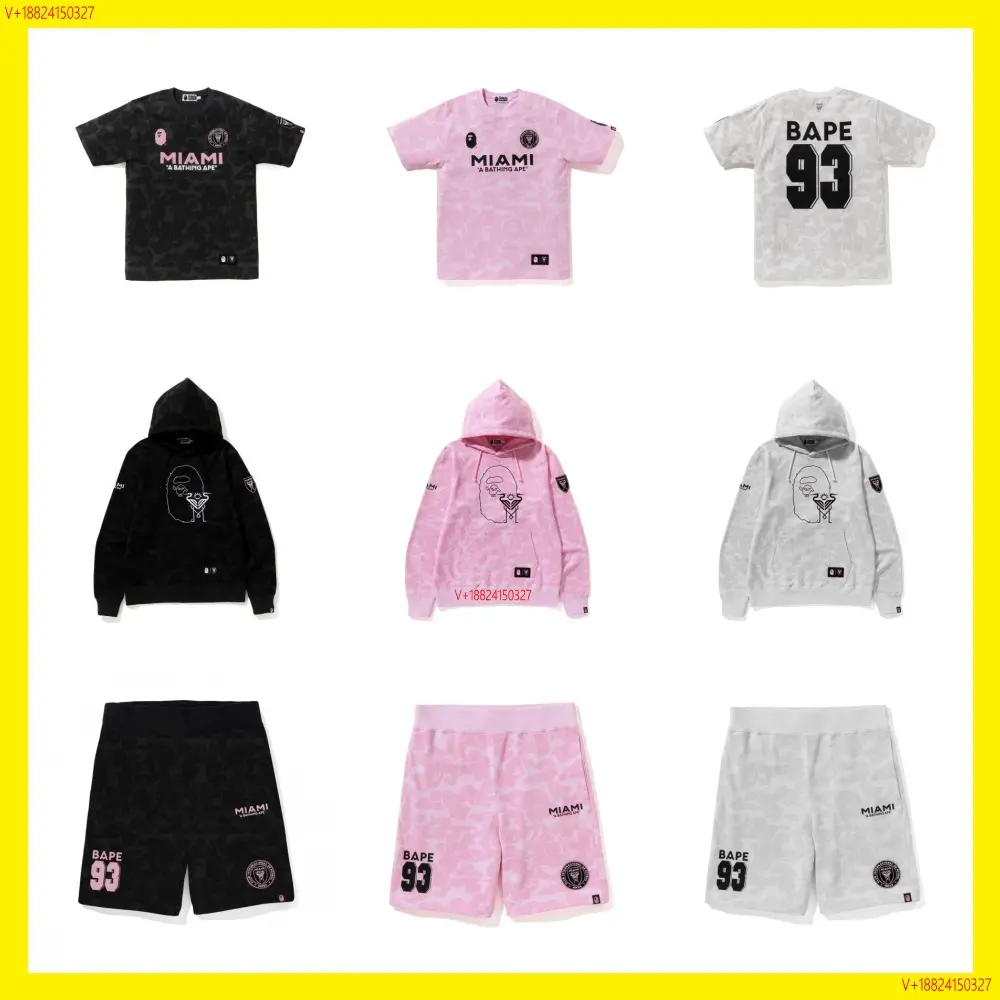 BAPE x Miami Collection T-Shirts Hoodies Shorts