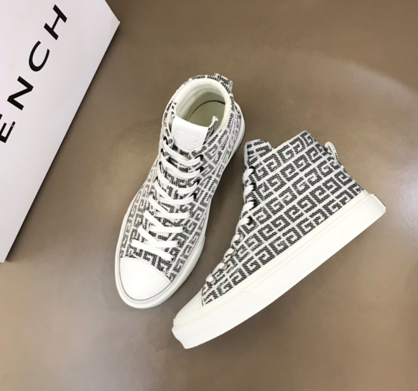 FENDI Monogram High Top Sneakers for Women