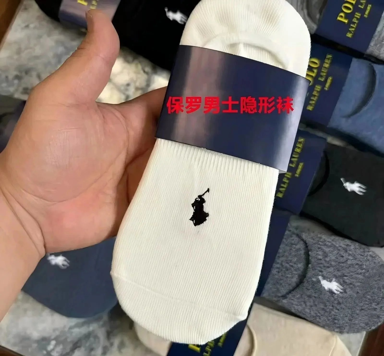 Men's Invisible Socks Low Cut Cotton Comfortable Breathable Ankle Socks