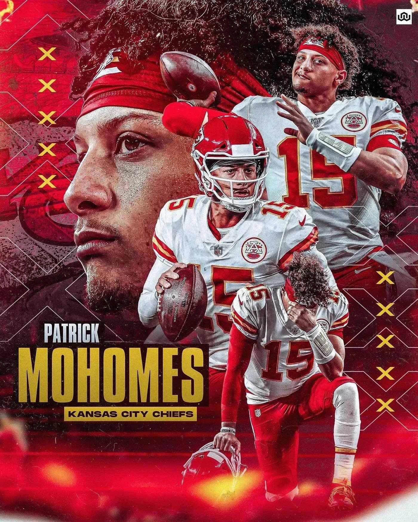 Patrick Mahomes Kansas City Chiefs NFL Jersey 15